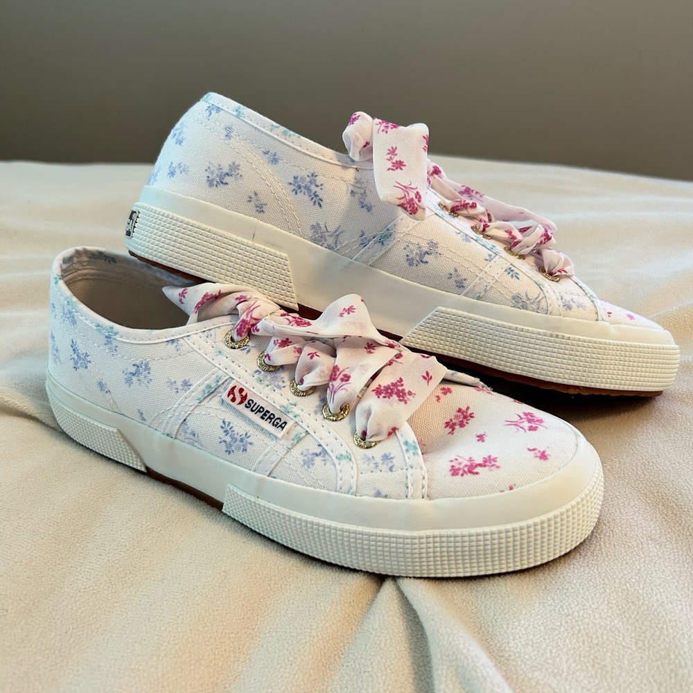 Superga x LoveShack Fancy Floral Sneakers